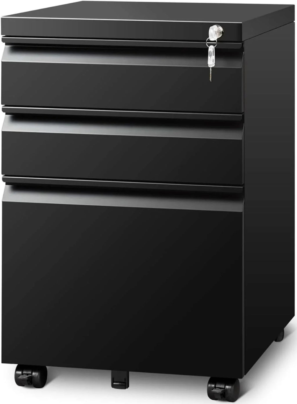 Metal Storage Cabinet with Adjustable Shelves, Garage Storage Cabinets with Doors