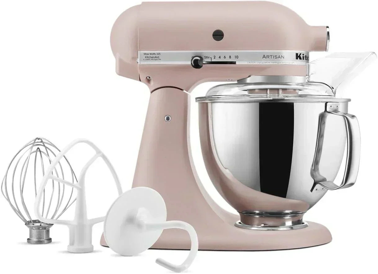 KitchenAid Artisan 5-Quart Tilt-Head Stand Mixer with Pour Flap