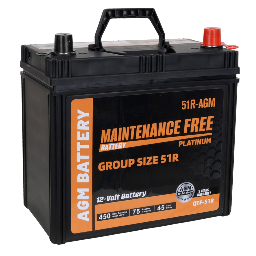 Anlibatt BCI Group 48 Battery, AGM 12 Volt Rechargeable Automotive Batteries for Car, H6 760CCA 70Ah 120RC, Maintenance Free
