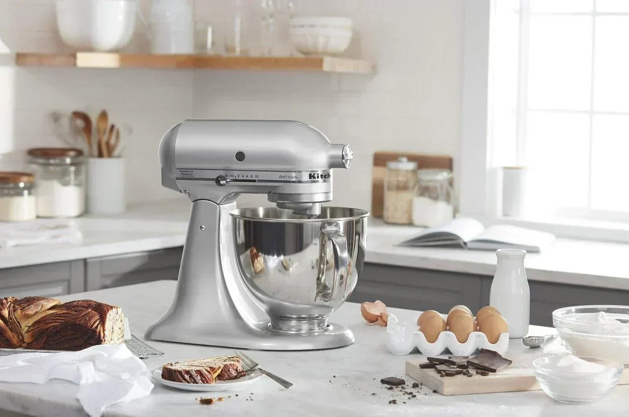 KitchenAid Artisan 5-Quart Tilt-Head Stand Mixer with Pour Flap